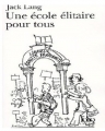 Couverture Une école élitaire pour tous Editions Folio  (Essais) 2003