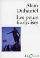 Couverture Les peurs françaises Editions Folio  (Actuel) 1994