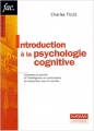 Couverture Introduction à la psychologie cognitive Editions Nathan (Université) 2001