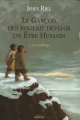 Couverture Le garçon qui voulait devenir un être humain (Album), tome 1 : Le naufrage Editions Sarbacane 2005