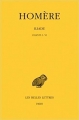 Couverture L'Iliade (4 tomes), tome 1 : Chants I-VI Editions Les Belles Lettres 2002