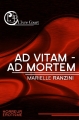 Couverture Ad vitam - Ad mortam Editions L'ivre-book 2017