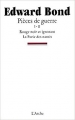 Couverture Pièces de guerre, tomes 1 et 2 : Rouge noir et ignorant, La furie des nantis Editions L'Arche 1997