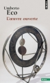 Couverture L'oeuvre ouverte Editions Seuil 1962