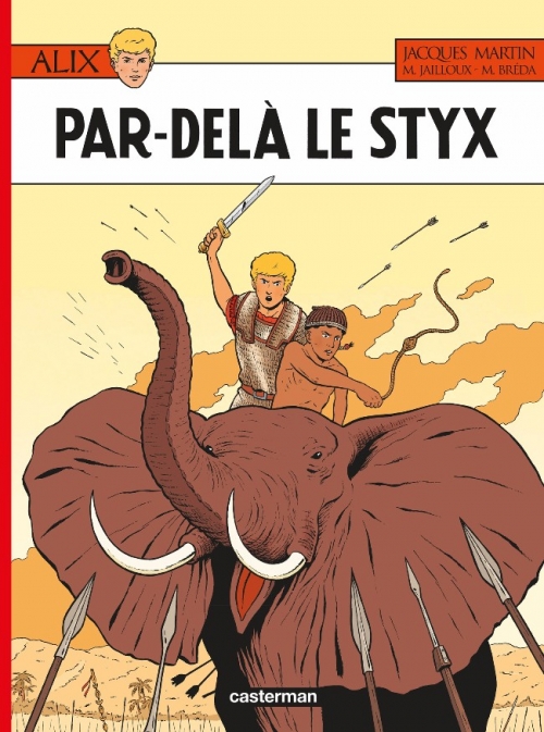Couverture Alix, tome 34 : Par-delà le Styx