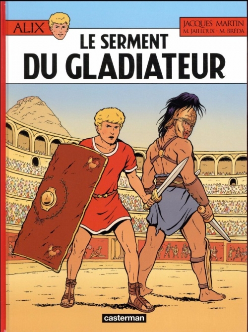 Couverture Alix, tome 36 : Le serment du gladiateur