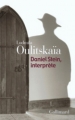 Couverture Daniel Stein, interprète Editions Gallimard  2008