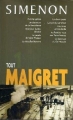Couverture Tout Maigret, tome 01 Editions France Loisirs 2002