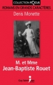 Couverture M. et mme Jean-Batiste Rouet Editions Guy Saint-Jean (Focus) 2013