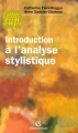 Couverture Introduction à l'analyse stylistique Editions Dunod 1996