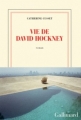 Couverture Vie de David Hockney Editions Gallimard  (Blanche) 2018