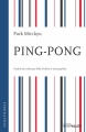Couverture Ping-pong Editions Intervalles 2016