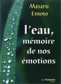 Couverture L'eau, mémoire de nos émotions Editions Guy Trédaniel 2006