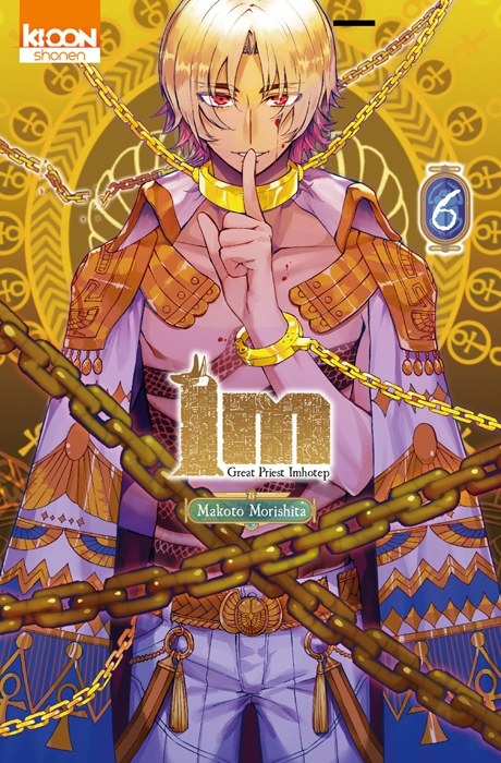 Couverture Im : Great priest Imhotep, tome 06