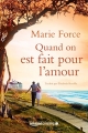 Couverture L'île de Gansett, tome 1 : Quand on est fait pour l'amour / Gansett Island, tome 1 : Cadeau d'amour Editions Amazon Crossing 2016