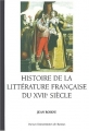 Couverture Histoire de la littérature française du XVIIe siècle Editions Presses Universitaires de Rennes (PUR) 2000
