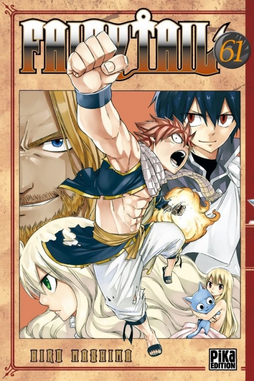 Couverture Fairy Tail, tome 61