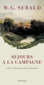 Couverture Séjours à la campagne Editions Actes Sud 2005