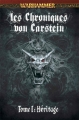 Couverture Les chroniques von Carstein, tome 1 : Héritage Editions Bibliothèque interdite (Warhammer) 2010