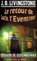 Couverture Le retour de Jack l'éventreur Editions du Rocher 1989