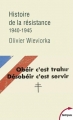 Couverture Histoire de la résistance : 1940-1945 Editions Perrin (Tempus) 2018