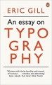 Couverture An Essay on Typography Editions Penguin books (Classics) 2013
