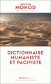 Couverture Dictionnaire humaniste et pacifiste Editions Arthaud (Poche) 2017