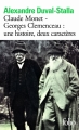 Couverture Claude Monet - Georges Clemenceau : Une histoire, deux caractères Editions Folio  2010