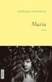 Couverture Maria Editions Grasset 2018