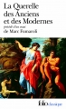 Couverture La querelle des anciens et des modernes précédé d'un essai Editions Folio  (Classique) 2001