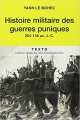 Couverture Histoire militaire des guerres puniques Editions Tallandier (Texto) 2014