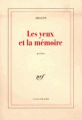 Couverture Les yeux et la mémoire Editions Gallimard  (Blanche) 1954