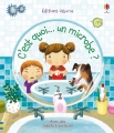 Couverture C'est quoi... un microbe ? Editions Usborne 2018