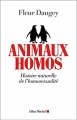 Couverture Animaux homos : Histoire naturelle de l'homosexualité Editions Albin Michel 2018
