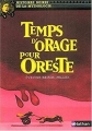 Couverture Temps d'orage pour Oreste Editions Nathan (Histoires noires de la mythologie) 2004