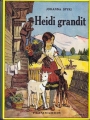 Couverture Heidi grandit Editions Flammarion (Jeunesse) 1949