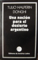 Couverture Una nación para el desierto argentino Editions Sudamericana 2006