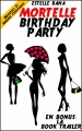 Couverture Mortelle birthday party Editions Autoédité 2018
