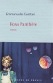 Couverture Rosa panthère Editions Mercure de France 2018