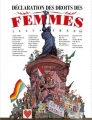 Couverture Déclaration des droits des femmes illustrée Editions du Chêne 2017