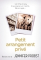 Couverture Petit arrangement privé Editions J'ai Lu 2015