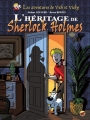Couverture Les aventures de Vick et Vicky, tome 21 : L'héritage de Sherlock Holmes Editions P'tit Louis 2015