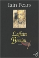 Couverture L'affaire Bernini Editions Belfond 2001