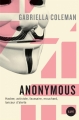 Couverture Anonymous Editions Lux 2016