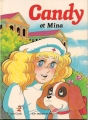 Couverture Candy et Mina Editions G.P. (Rouge et Or) 1982