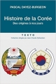 Couverture Histoire de la Corée Editions Tallandier (Texto) 2017