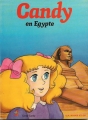 Couverture Candy en Egypte Editions G.P. (Rouge et Or) 1982