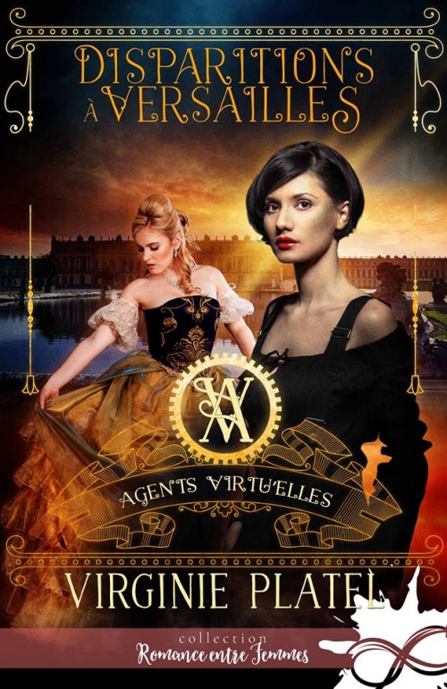 Couverture Jeu de dames ÃÂÃÂ  Versailles / Agents Virtu'elles, tome 1 : Disparitions ÃÂÃÂ  Versailles