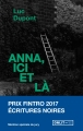 Couverture Anna, ici et là Editions Onlit 2018