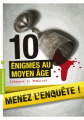 Couverture 10 énigmes au moyen âge Editions Marabout (Poche) 2014